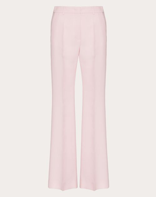 Valentino - Crepe Couture Trousers - Taffy - Woman - Pants And Shorts