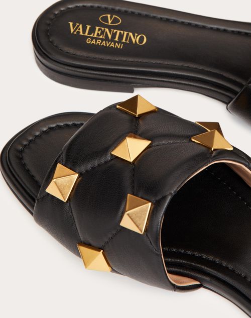 Valentino macro hotsell stud slides