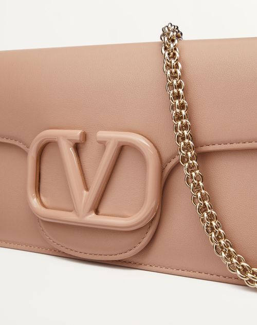 Valentino Garavani Locò Calfskin Shoulder Bag for Woman in Valentino Garavani Locò Calfskin Shoulder Bag for Woman in