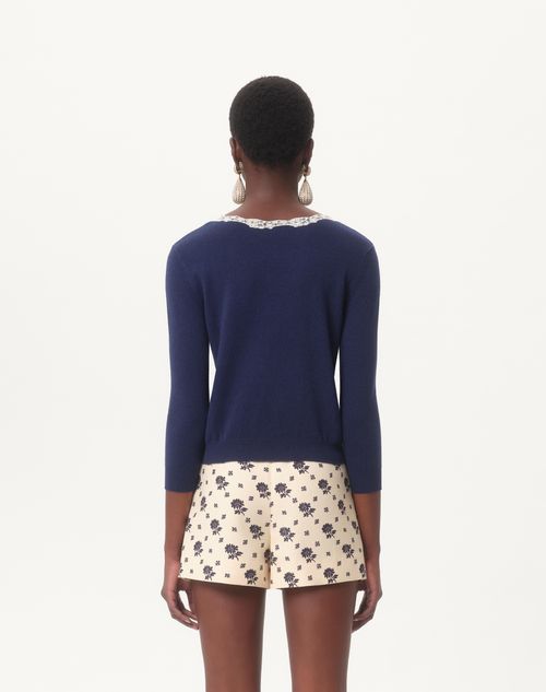  - Blue/ivory