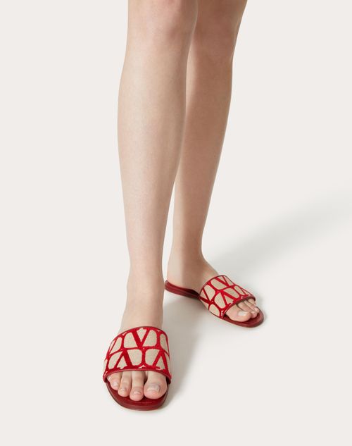 Valentino garavani best sale logo sandals