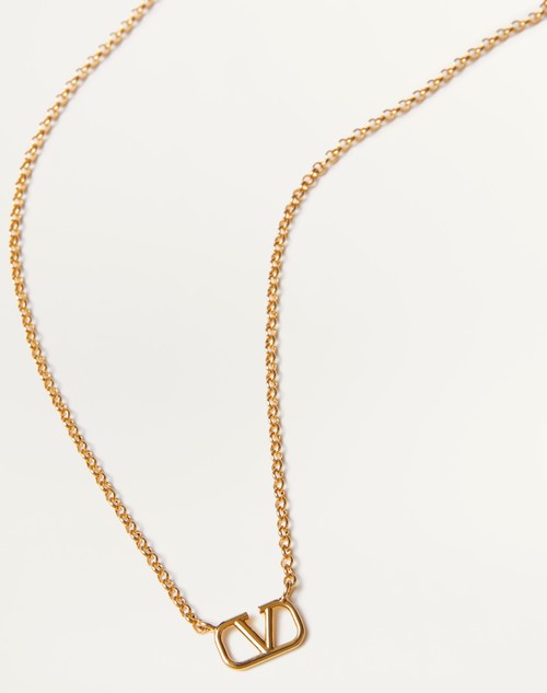 Valentino Garavani Gold VLogo Signature Necklace