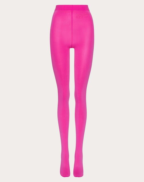Valentino - Valentino Pink Pp Pantyhose - Pink Pp - Woman - Socks