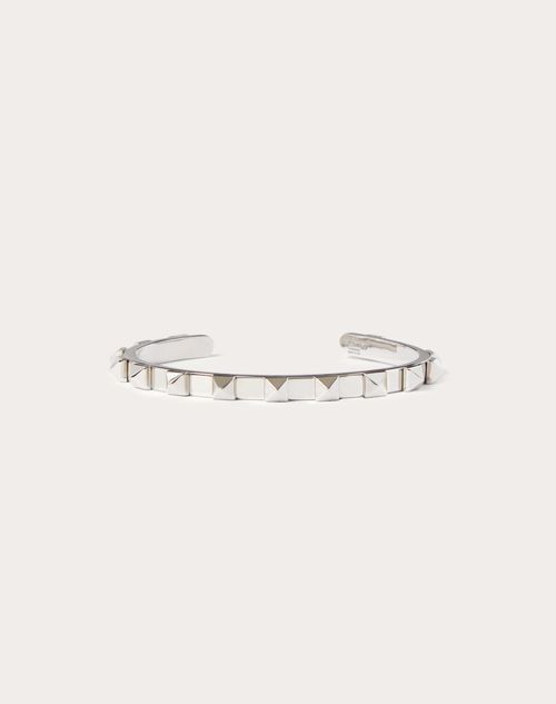 Valentino Garavani - Metal Rockstud Bracelet - Palladium - Man - Accessories