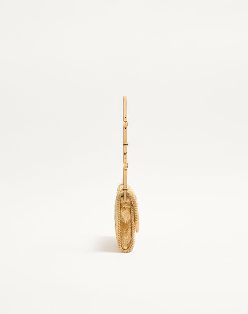 Valentino Garavani - Valentino Garavani Devain Small Embroidered Shoulder Bag - Gold/multicolor - Woman - New Arrivals