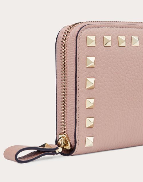 VALENTINO GARAVANI ROCKSTUD PET CUSTOMIZABLE ZIP WALLET