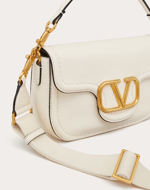 Valentino Garavani Alltime Grainy Calfskin Shoulder Bag for Woman