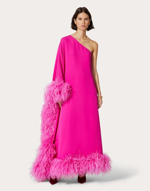 Valentino pink feather outlet dress