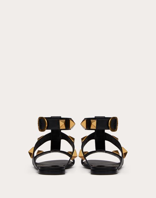 Valentino flat outlet studded sandals