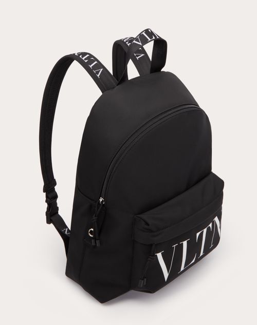 Valentino Polyamide Backpack - Black - Backpacks