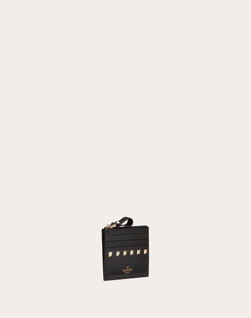 ロックスタッズ カーフスキン カードホルダー for ウィメンズ ロックスタッズ カーフスキン カードホルダー for ウィメンズ