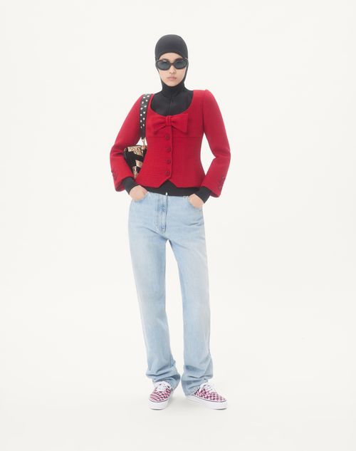 【ヴァレンティノ】VLTN デニムスカート　S ヴァレンティノ】VLTN デニムスカート S Valentino