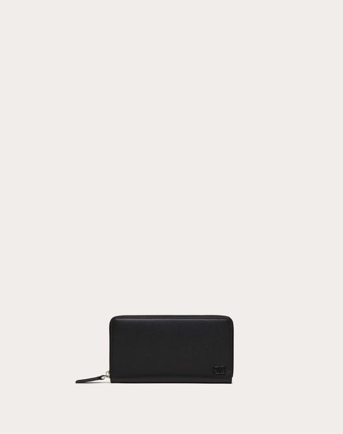 Valentino Garavani - Vlogo Signature Wallet - Black - Man - Man