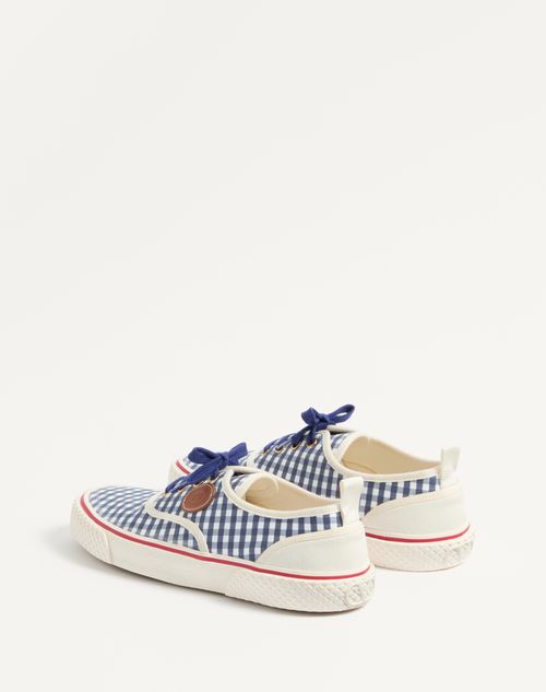  - Ivory/indigo/cuir