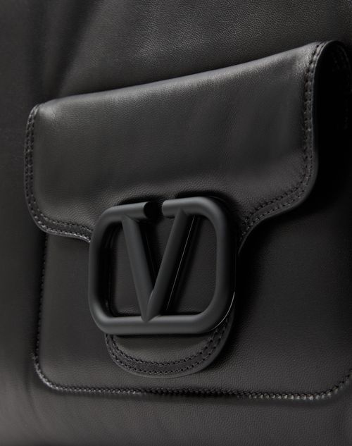 Valentino Garavani Noir Travel Bag In Nappa Leather for Man in Black Valentino IL