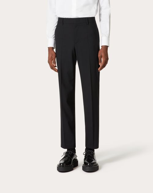 Lana Stretch Pants for Man in Black