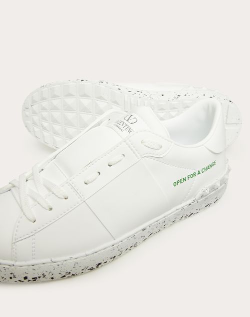 Open For A Change Sneaker In Bio-based Material for Man in White 
