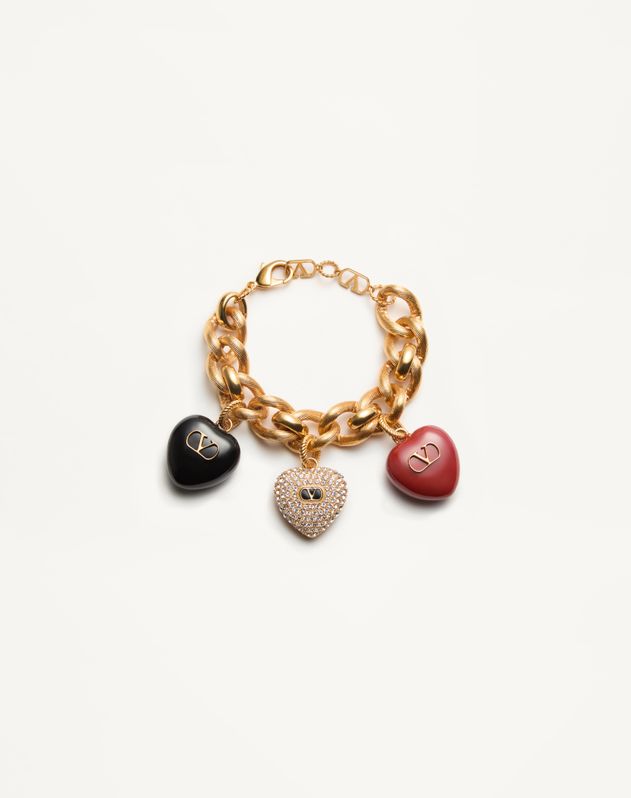 VALENTINO GARAVANI ゴールドピアス オヴァレット メタル ピアス for メンズ インチ ゴールド