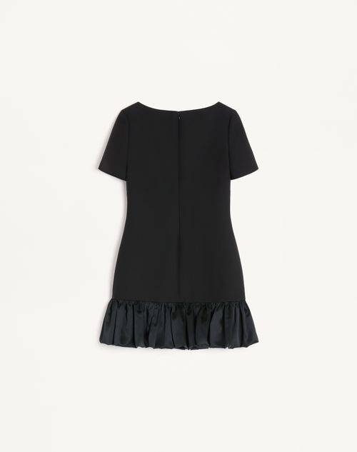 Valentino - Crepe Couture Short Dress - Black - Woman - Dresses