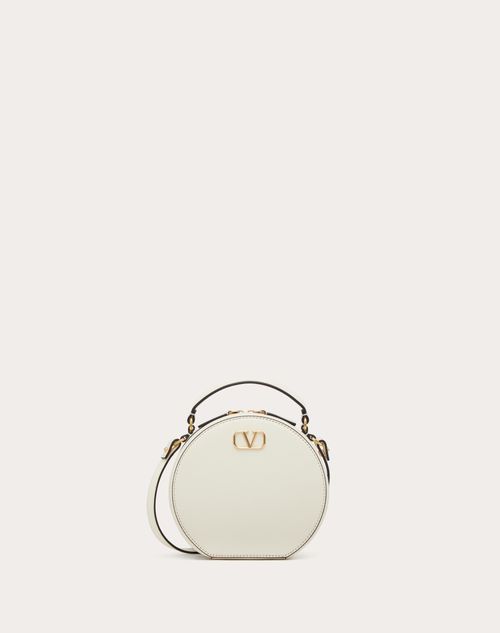 Valentino Garavani - Vlogo Signature Calfskin Mini Bag - Ivory - Woman - Clutches