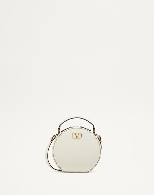 Valentino Garavani - Vlogo Signature Calfskin Mini Bag - Ivory - Woman - Clutches
