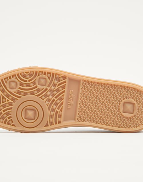 Valentino Garavani - Upvillage Low-top Sneaker In Perforated Nappa Leather - White - Man - Sneakers