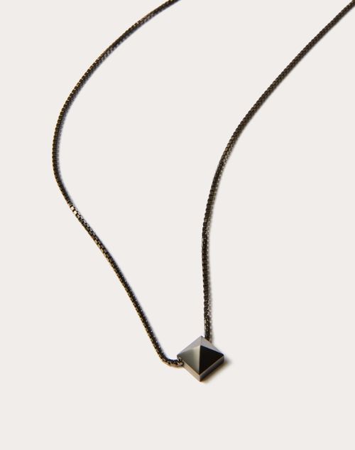 Valentino Garavani - Collar Rockstud De Metal - Plomo - Hombre - Joyas