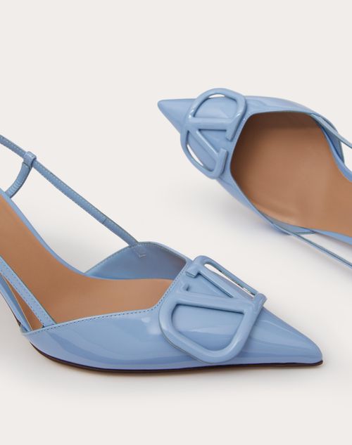 Valentino cheap blue pumps