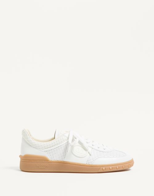 Valentino Garavani - Upvillage Low-top Perforated Nappa Leather Sneaker - White - Man - Shoes
