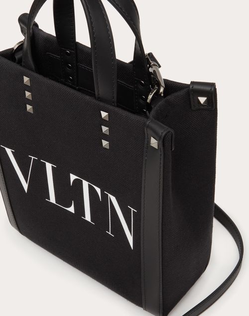 Totes bags Valentino Garavani - VLTN canvas and leather shopping