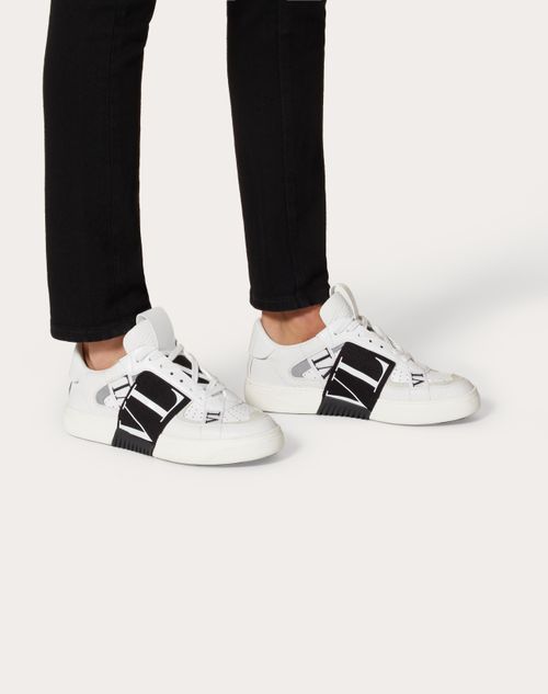 vl7n sneaker in banded calfskin leather