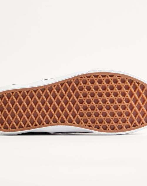 Valentino Garavani - 발렌티노 가라바니 X 반스 브이로고 체커보드 프린트 패브릭 슬립온 스니커즈 - 루주 퓌르/블랙 - 여성 - 슈즈