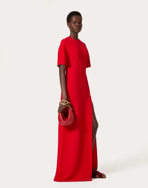 Valentino - Cady Couture Long Dress - Red - Woman - Gowns