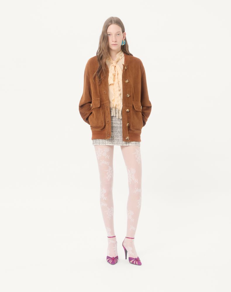 Valentino Crepe De Chine Shirt Woman Birch 48