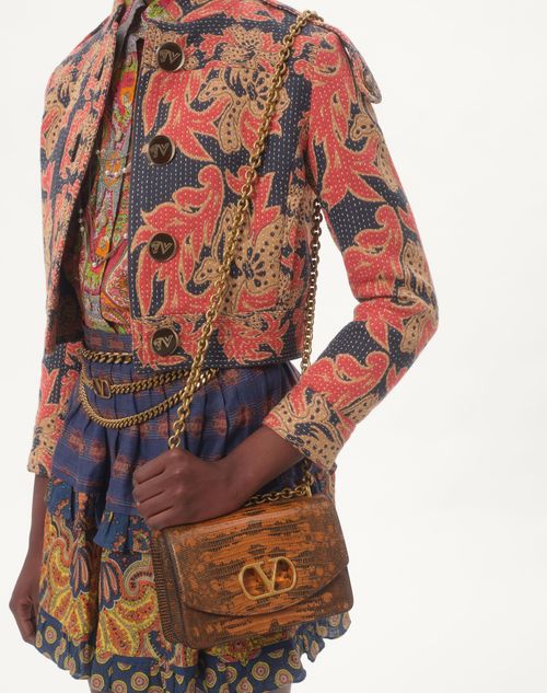 Caban In Apres L'hiver Quilted Floral Jacquard for Woman in