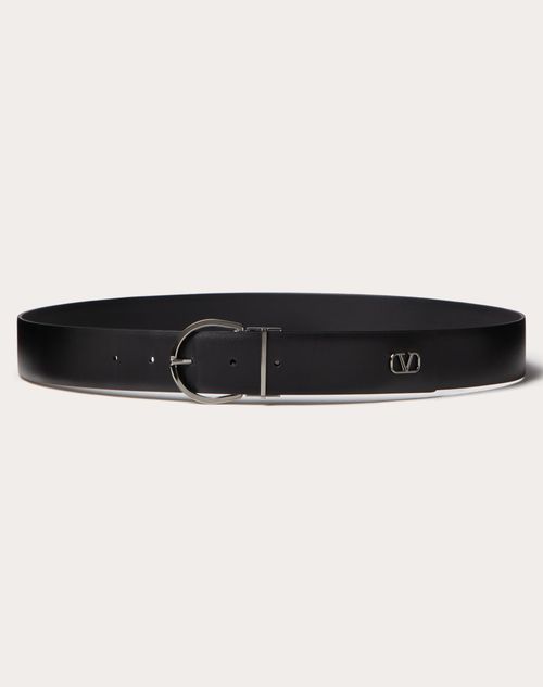 VALENTINO GARAVANI Valentino Garavani VLOGO leather belt