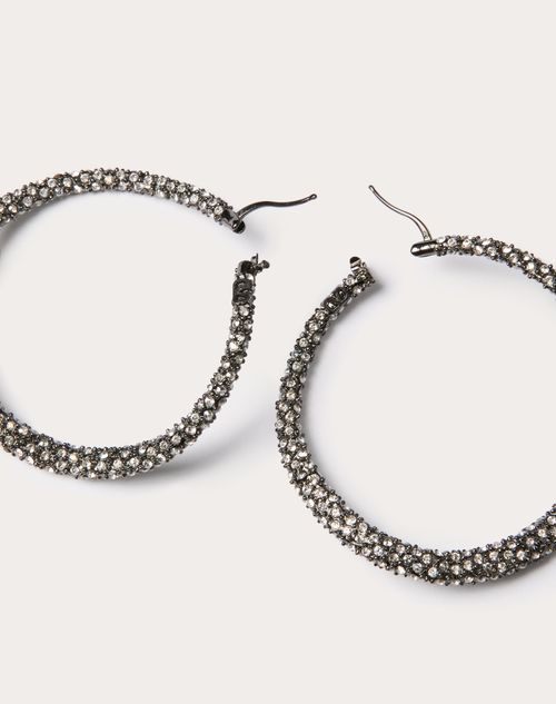 Shadowshine Metal And Swarovski® Crystal Earrings