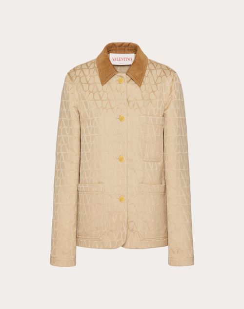 Valentino - Chaqueta Marinera De Cordura De Algodón Toile Iconographe - Beis - Mujer - Mujer