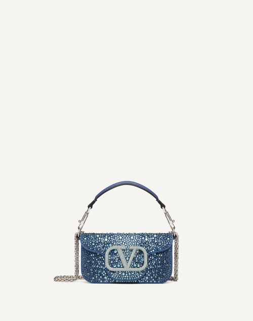 Valentino Garavani Locò Denim Shoulder Bag