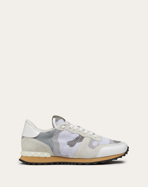 valentino white camo sneakers