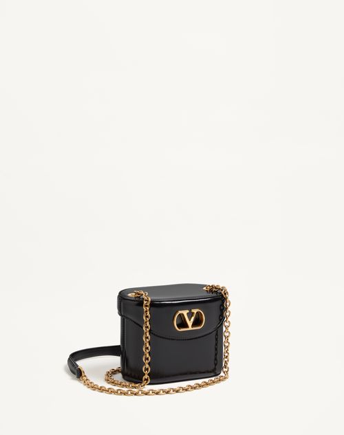 Valentino Garavani Vain Vanity Bag In Shiny Calfskin for Valentino Garavani Vain Vanity Bag In Shiny Calfskin for