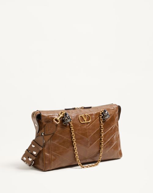 バッグ giuliano Fujiwara shoulder bag leather FUJITAKA, Genuine Leather Shoulder Bag, Made In Japan, No