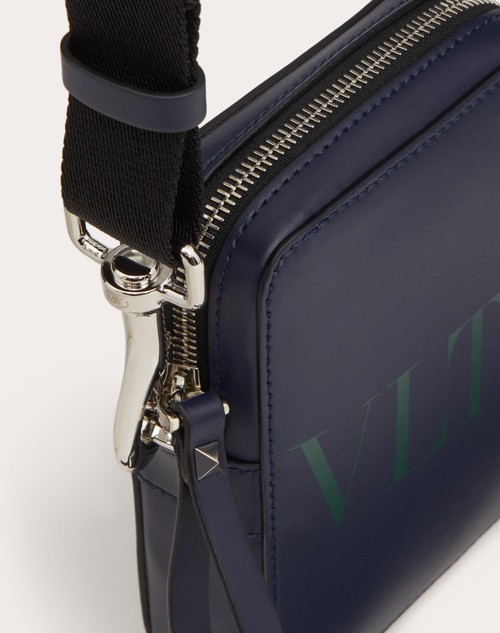 Vltn レザー スモール ショルダーバッグ for メンズ インチ ブラック | Valentino JP