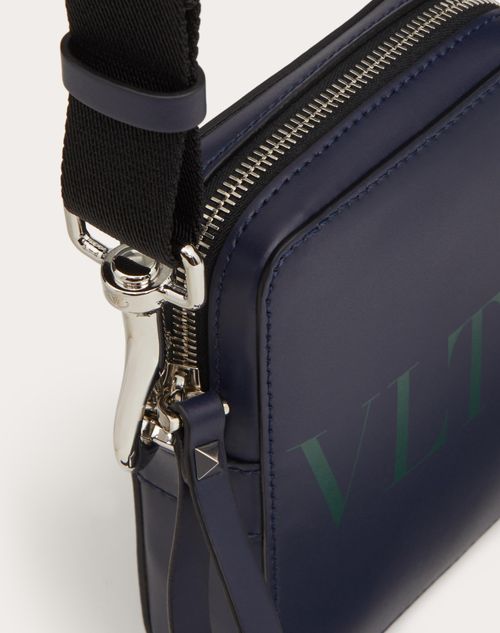 Vltn レザー スモール ショルダーバッグ for メンズ インチ ブラック ...