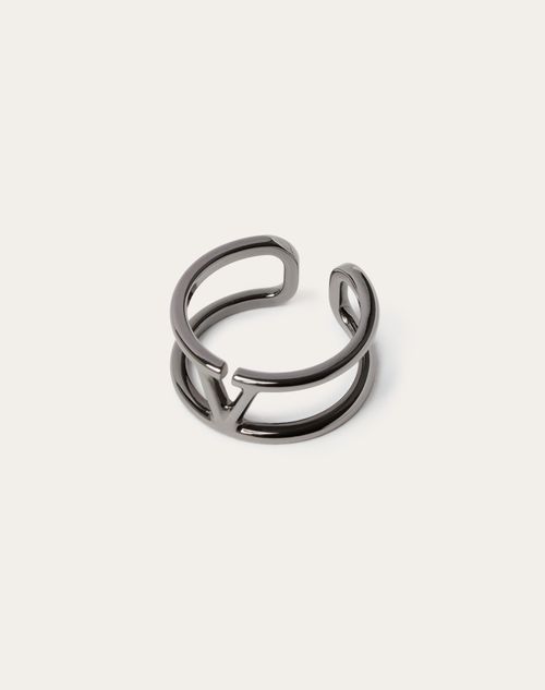 Mini v logo signature ring - Valentino Garavani - Women