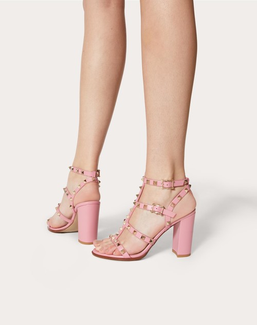 Valentino Garavani Pink Rockstud Sandals