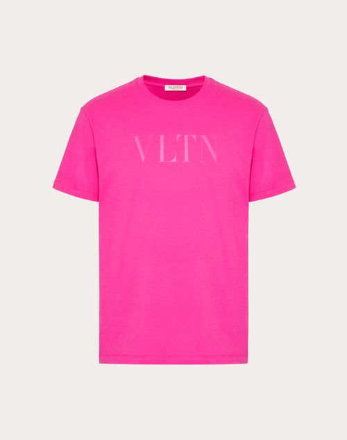 日本公式価格55000円【直営店】VALENTINO　VLTN コットン クルーネック Tシャツ