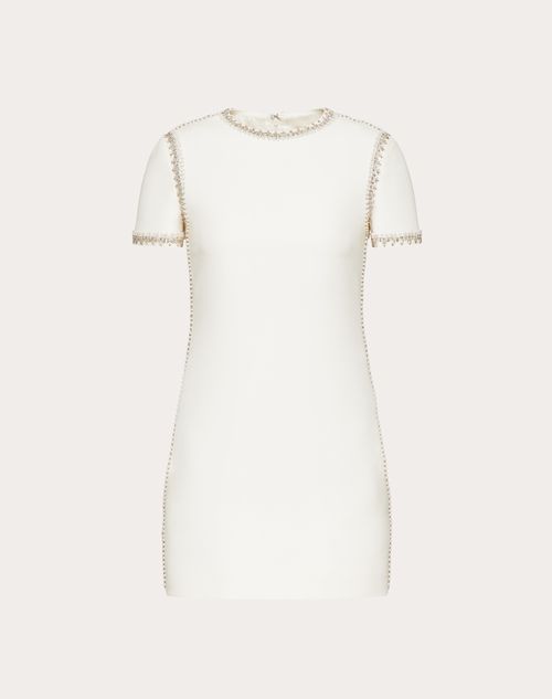 Valentino - Crepe Couture Dress - Ivory - Woman - New Arrivals