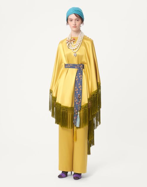 Valentino - Double Duchesse Pants - Medallion - Woman - Ready To Wear