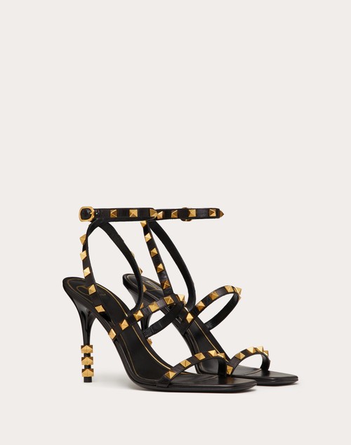 black studded valentino sandals